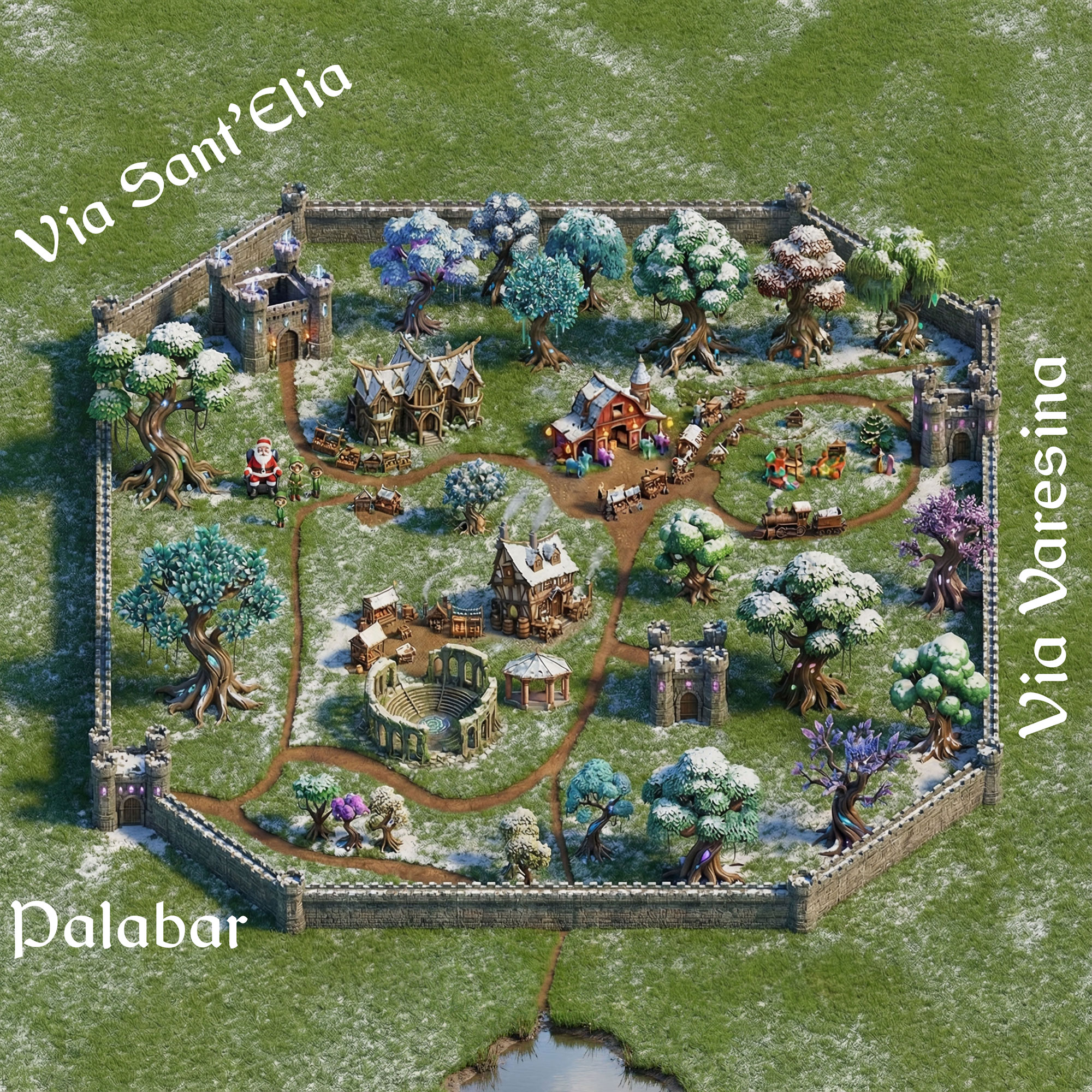 image of outdoor dining experience (for a food truck)