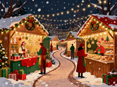 carousel with parents and children